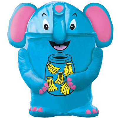 Корзина для игрушек "Слоник" 36 см х 60 см инфо 10344a.
