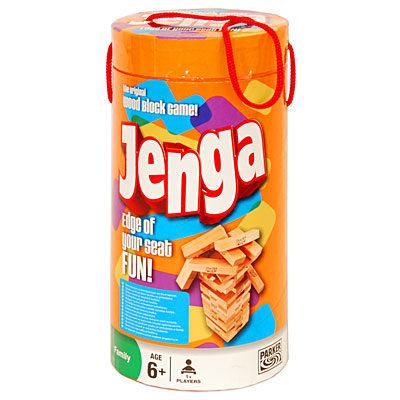 Настольная игра "Jenga" башни, инструкция на русском языке инфо 10519a.