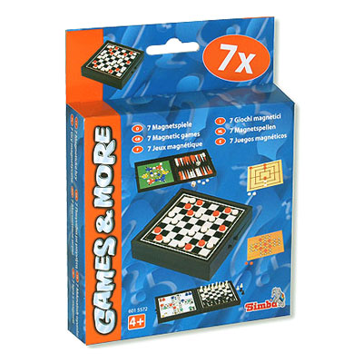 Набор из 7 магнитных игр Серия: Games & More инфо 10531a.