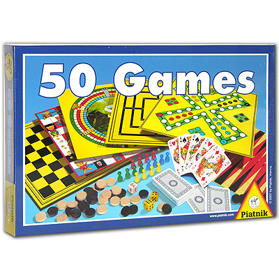 Настольная игра "50 игр" правила игры на русском языке инфо 10532a.
