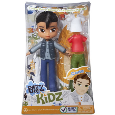 Кукла-мальчик BRATZ "Спокойной ночи": Кейд Состав Кукла, брюки, 2 футболки инфо 1545j.