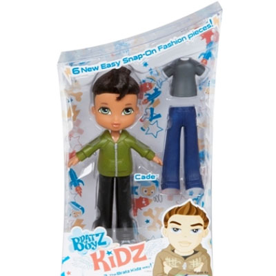 Кукла-мальчик BRATZ "Стиляги": Кейд обмениваться Состав Кукла, брюки, футболка инфо 1548j.