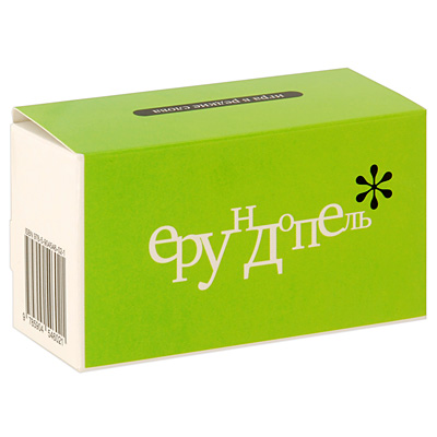 Игра "Ерундопель русского языка" 4 см Состав 120 карточек инфо 1084a.