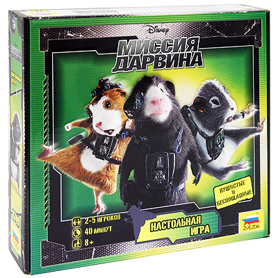 Настольная игра "Миссия Дарвина" правила игры на русском языке инфо 1211a.