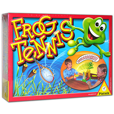 Настольная игра "Теннис-Frog" ракетки, 2 пруда, иллюстрированная инструкция инфо 1338a.