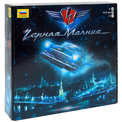 Настольная игра "Черная Молния" правила игры на русском языке инфо 1346a.