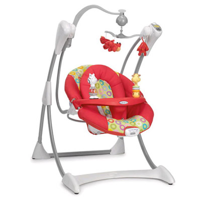 Качели детские Graco "Silhouette Grazia" служат для визуального восприятия товара инфо 9382l.