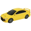 Радиоуправляемая модель "Mitsubishi EVO X", цвет: желтый управления, инструкция на русском языке инфо 24c.