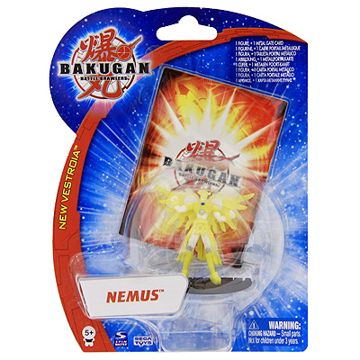 Коллекционная фигурка "Bakugan: Nemus" Изготовитель: Китай Состав Фигурка, карта инфо 3455a.